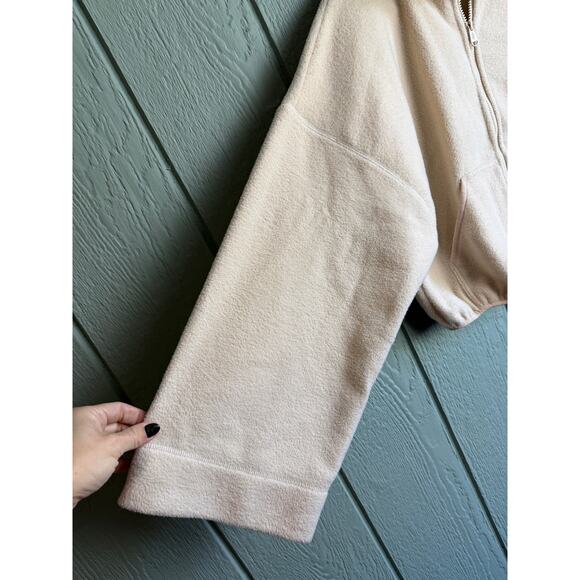 Free People Climb High Yoga Fleece Zip Up, Small - Picture 4 of 7